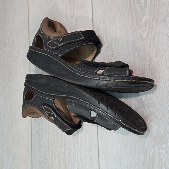 Finn Comfort Women Samara Leather Hook&loop Sandals shoes sz 42/11 - Picture 11 of 14